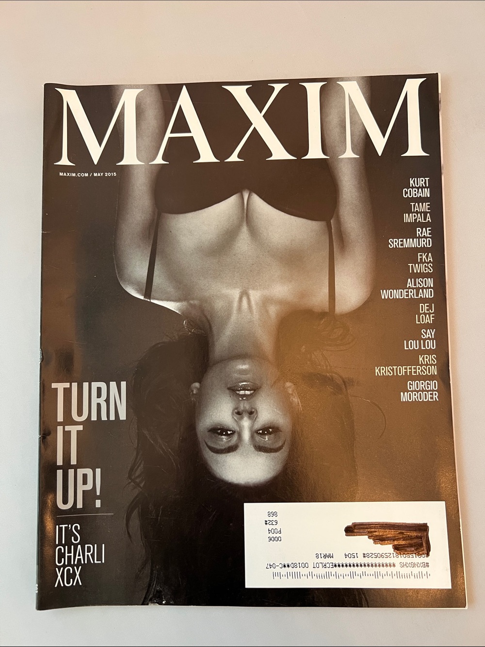 Maxim Magazine - Cover Charli XCX - May 2015 - Issue 203